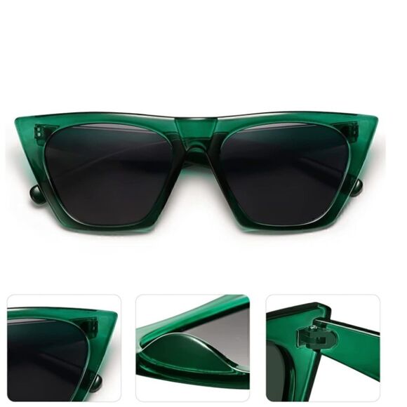 Square Cat Eye Sunglasses 